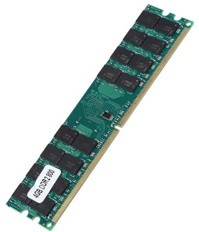 Fockety DDR2 4 GB 800 MHz Gaming RAM -Modul, Fastdatenübertragungsspeicher mit Großer Kapazität für, 240pin -Design, Plug and Play