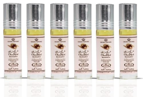 AYAT PERFUMES 50 ml Eau de Parfum Arab für Damen und Herren Hergestellt in Dubai Duftnoten: weißer Moschus Vollmilchschokolade Vanille Zimt Rosen (Choco Musk Marshmallow x6)