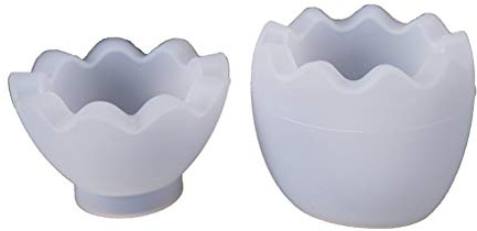 Bwuikim Eier Aufbewahrungsbox Form, multifunktional, Epoxid UV Harz Aufbewahrungsbox, handgefertigte Hüllenherstellung, Silikonformen für Zuhause, Kit, Epoxidharz Formen aus Silikon, groß