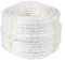 Flandria 363-Kranz Seil aus Polypropylen Ø 10 mm x 100 m, Weiß