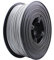 3D Filament 1kg B-Ware Filament Rolle in verschiedenen Farben Rot Gold Silber Grün Blau Braun Lila Violett Beige Transparent Gelb Orange Schwarz Weiß (Grau (B-Ware))
