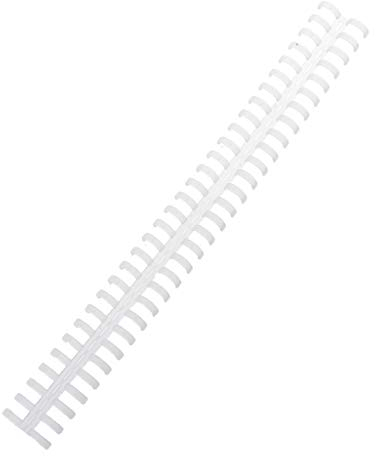 niumanery 30 Holes Circles Ring Loose-leaf Paper Book Scrapbook Album Binding Plastic Binder Spiral A4 Notebook Supplies Transparent