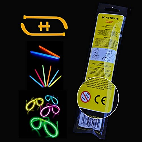 La Vida en Led 25 Leuchtbrille Pilotenbrille Glow Lieferung 1-3 Tage
