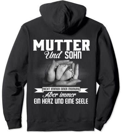 Mama & Sohn Partnerlook Beste Mama Muttertag Geschenk Pullover Hoodie