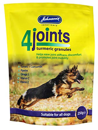 Johnsons Dog Turmeric 4Joints Granules 250g