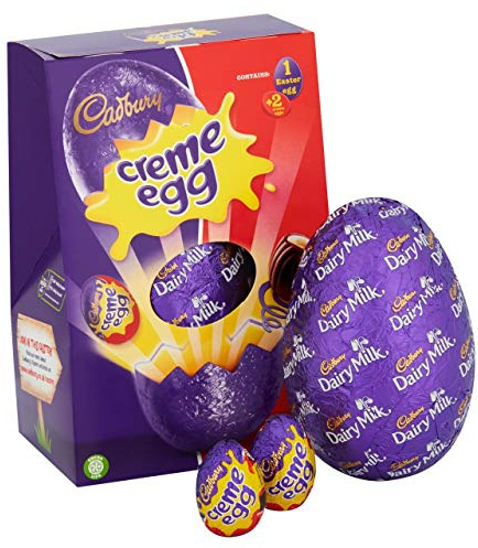 Cadbury Creme Egg Large Chocolate Easter Egg, 100 g
