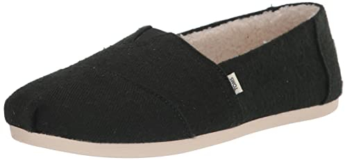 TOMS Damen Alpargata Cozy Repreve Slip on Flats Flacher Slipper, grün, 40 EU