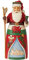Enesco Jim Shore Heartwood Creek Santas Around The World Walisische Figur, 18 cm, Mehrfarbig