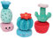 Manhattan Toy 161120 Cactus Garden 9 Piezas Mix & Match Magnetic Plush Stacking Toy Playset, Multicolor