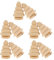 BESPORTBLE Styroporkegel 10 Stücke Tannenbaum Mini Christbaum Holzbaum Weihnachten Holzfiguren Künstlicher Dekobaum für Weihnachtsdeko Xmas Winter Dekoration Holzfiguren Zum Bemalen