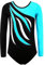 FINGER TEN Gymnastikanzug Mädchen Kurzarm Langarm Kinder Ballettanzug Gymnastik Training Gymnastikbody Trikotanzug Tanz Kleid Ballettkleid (Aqua, Tag 10A (9-10 Jahre))