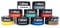 Panzertape Set, 9 Rollen, je 48 mm x 10 m, buntes Klebeband wasserdicht, darunter blau, orange, gelb, grün, weiß, silber, gold, rot, schwarz, Gewebeband, Gewebeklebeband