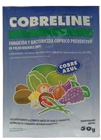 Peyca Fungicida y bactericida Cobreline preventivo en polvo 50g