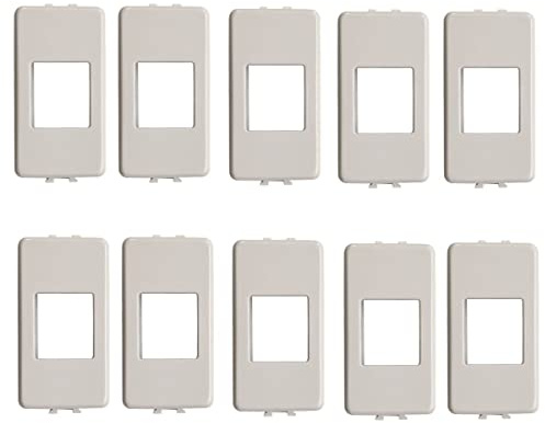 oniroview Adapter Keystone-Einsatz für Obst RJ45, kompatibel mit Tessin Matix Weiß (10)