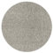 HomebyHome Teppich Wohnzimmer 160 cm Rund Beige Einfarbig Meliert Design - Schlafzimmer Teppich Kurzflor Extra Weich Pflegeleicht Teppiche Waschbar für Küche Esszimmer - Carpet Living Room