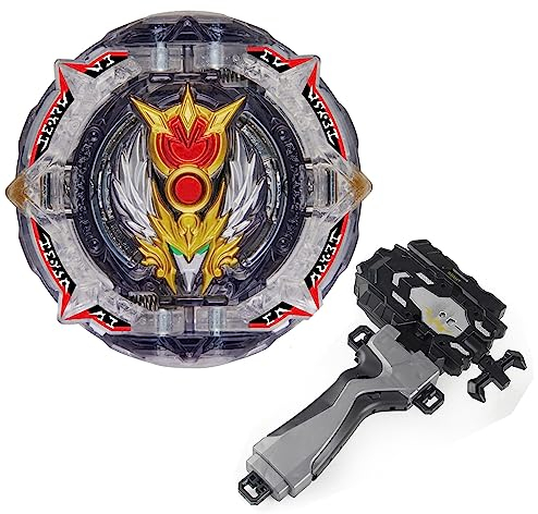 mlywd Gyros Toupies, Quadrive Metal Fusion avec Lanceur Starter Gyros de Combat Jouet Set B-192