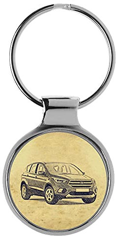 KIESENBERG 3D Porte-clés Cadeau pour Ford Kuga'13 Maintenance du modèle Fan A-5489