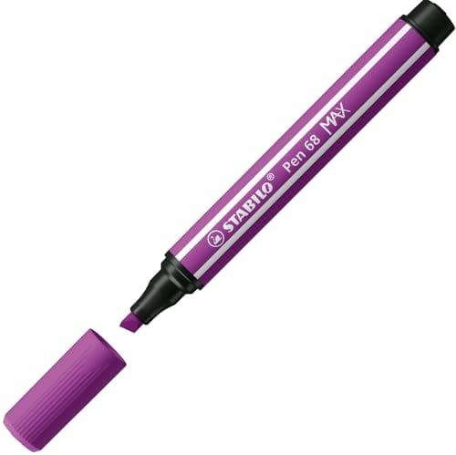 STABILO Pen 68 MAX Filzstift - 1-5 mm - lila
