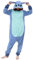 St-TCH Pigiama, Pigiama St-TCH per Donna e Uomo,Pigiama Intero con Animali Costume Carnevale Halloween Animali Cosplay Donna Uomo,Pigiama Intero per Adulti (L, Blu Navy)
