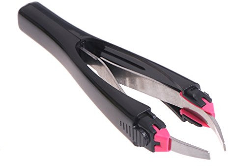 Pince à épiler automatique antidérapante - Outils d'épilation cosmétiques avec couvercle de mâchoire - Pince à épiler automatique à sourcils rétractable - Pour homme