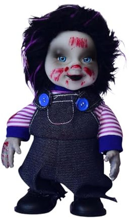 Generisch Animatronic Doll,Host A Ghost Doll - Halloween Gruselpuppe Gruselig | Gruselige Sound-aktivierte Grusel-Sound-Puppe, gruselige Bewegung, gruselige Dekorationspuppe für Halloween-Dekoration