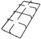 SPARES2GO Pan Support Burner Grate Stand for Lamona Gas Hob Cooker (475mm x 230mm)