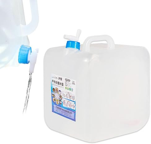 Tanica Pieghevole per Acqua – Bottiglia Pieghevole da 20 l, Serbatoio