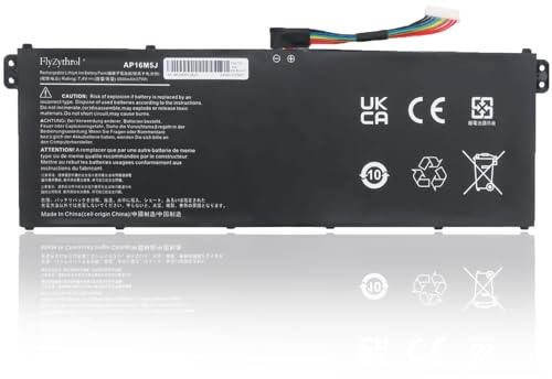 FlyZythrol 37Wh AP16M5J laptop battery Compatible With Acer Aspire 3 A315 A315-21 A315-41 A315-51 A315-53 A515-51 A315-51-51SL ES1-523 aspire1 A114-31 series 2ICP4/80/104 KT.00205.004