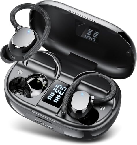 Wireless Earbuds, Bluetooth 5.3 Headphones in Ear NEW Wireless Earphones with 4 ENC Mic, Ear buds with HiFi Stereo Deep Bass, 128H Playtime Dual LED Display, Bluetooth Earbud IP7 Waterproof USB-C