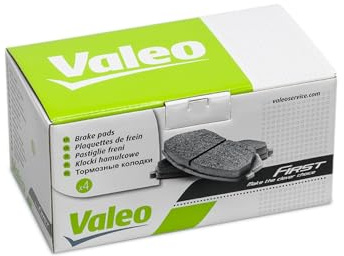 Valeo Jeu de 4 Plaquettes de Frein Essential 301472, Essieu Arrière