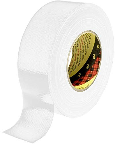 3M Ruban adhésif toilé 389 389W25 blanc (L x l) 50 m x 25 mm caoutchouc 1 pc(s)