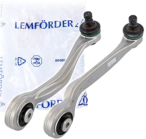 Lemförder 2x Querlenker Achsschenkel Lenker Radaufhängung Querstrebe Druckstrebe Zugstrebe, Universelle Passform, Stahl, Vorderachse oben links + rechts hinten, 2 Count, 4055551179206, 2504288031