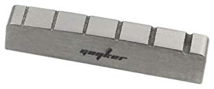 Guyker 43mm Guitar Titanium Alloy Nut - Pre-Slotted Nuts Replacement Part for LP Electric Guitar