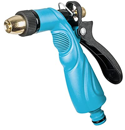 CELLFAST Gartenbrause Sprinklerpistole Spritzpistole 7 Funktionen Gartensprinkler Rasensprenger Für Rasen Blumen Pflanzen Stufenregulierung Blockade Des Dauerbetriebs Basic
