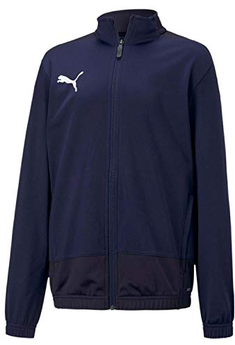 PUMA Unisex Kid's teamGOAL 23 Training Jacket Jr Track, Peacoat New Navy, 164