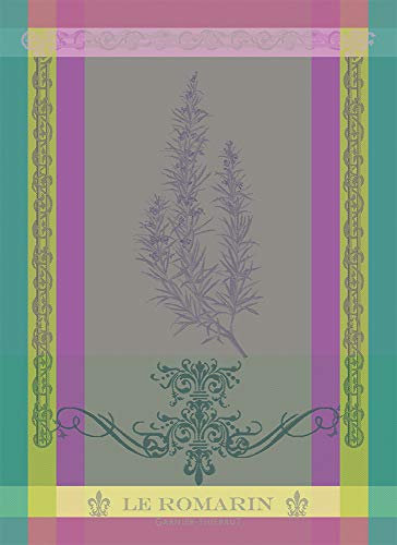 Garnier 40552 Brin de Romarin Küchentuch Orchidee, Baumwolle, Mehrfach