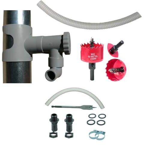 Collecteur + 60 cm de Tuyau Souple + Raccord 2 réserves