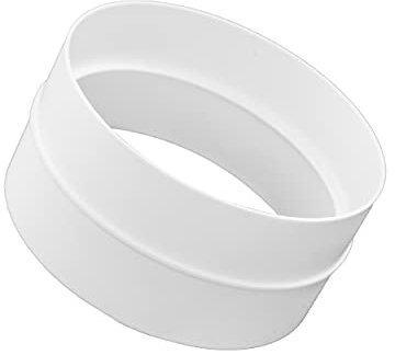 Vent Systems Diametro 100 mm, connettore rotondo per tubi dritti o flessibili. Attacco tubo di ventilazione. Applicazioni di riscaldamento, raffreddamento e ventilazione. (1, 100 mm)