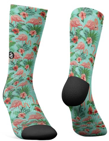 Sportsocken für Fitness und Laufen, Unisex, mit Kompressionsband | Nahtlos | Atmungsaktiv | Rutschfest | Bequem | Strapazierfähig | In Europa entwickelt