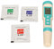 Wasserqualitäts Teststift, 7 in 1 Design Pool Wassertest Kit, Phtester Digital 0 °C-60 °C Bereich, Hochpräziser Stifttester für Schwimmbäder und SPA Aquaponik Aquarien