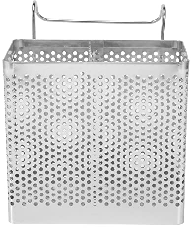 mattress Soporte para palillos de acero inoxidable para colgar cubertería, escurridor de vajilla con ganchos, utensilios de cocina (A)