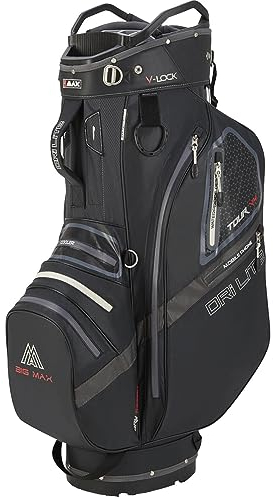 Big Max Dri Lite V-4 Organizer Cartbag schwarz