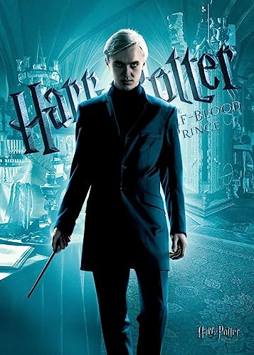 Displate Offiziell Harry Potter MetallPoster Magnetische Befestigung Inklusive Lizenziert Bilder Hochwertiges Poster Draco Malfoy Poster 32x45 cm