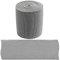 AERZETIX - C67418 - Gummiband flach gewebt 1 m - breite 50 mm - Farbe grau - aus Polyester und Latex - konfektion, kurzwaren, nähen, Bekleidung, Stoffe, gürtel, Hosen, Rocke