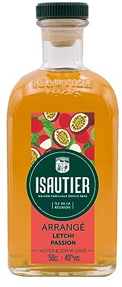 Rhum arrangé ISAUTIER – Letchi Passion – 40° - 1x50cl