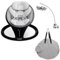 Munchkin Electric Baby Bouncer Bluetooth Enabled Baby Rocker Swing, Newborn Soothing Chair with Motion & Sounds (Grey/Black) + Munchkin Travel Carrying Case + Munchkin Baby Bloom Toy Mobile