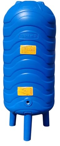 RENLXFI Druckbehälter Druckkessel Brunnenwasser Drucktank Kit Mit Rückschlagventil, PE Vertikale Wasserversorgung Drucktanks Container - Tragbarer Automatischer Haushaltstank(250L/66Gal)
