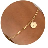 TINGN Armband Damen Gold Armbänder – Armband Gold Damen Armband mit Buchstaben L Geschenke für Frauen Buchstaben Armbänder Gold Armband Damen Gold Armbänder Damen Geschenke für Frauen Geschenke