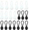 20 Pieces Magnet Cable Winders, Data Cable Storage, Cable Ties, Magnetic Cable Organizer, Silicone Cable Clamps, Wire Management and Binding Tape