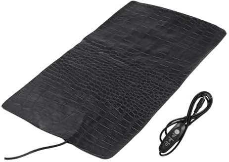 VILLFUL Pet Heating Pad Usb Carbon Fiber Heating Mat with 3 Temperature Settings for Dogs and Cats for Winter Warmth and Comfort